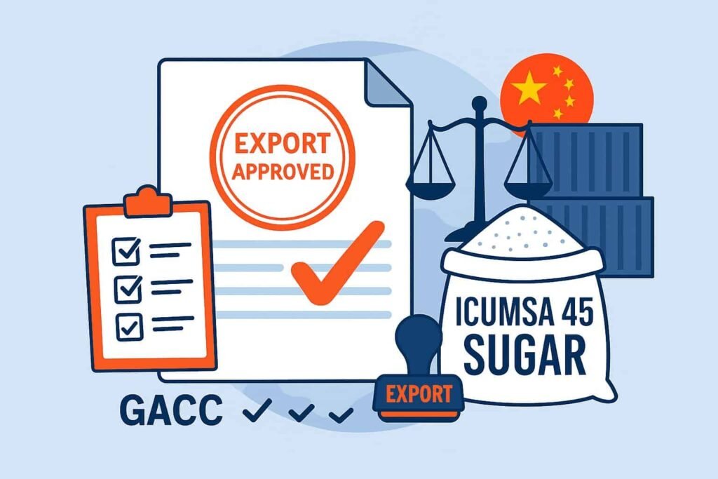 Sugar export documents