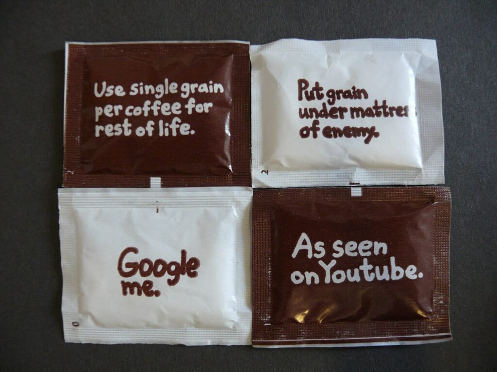sugar sachets packed for food service customers